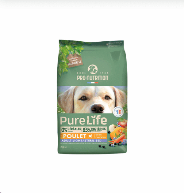 Pure Life Dog Light Sterilised 12 Kg